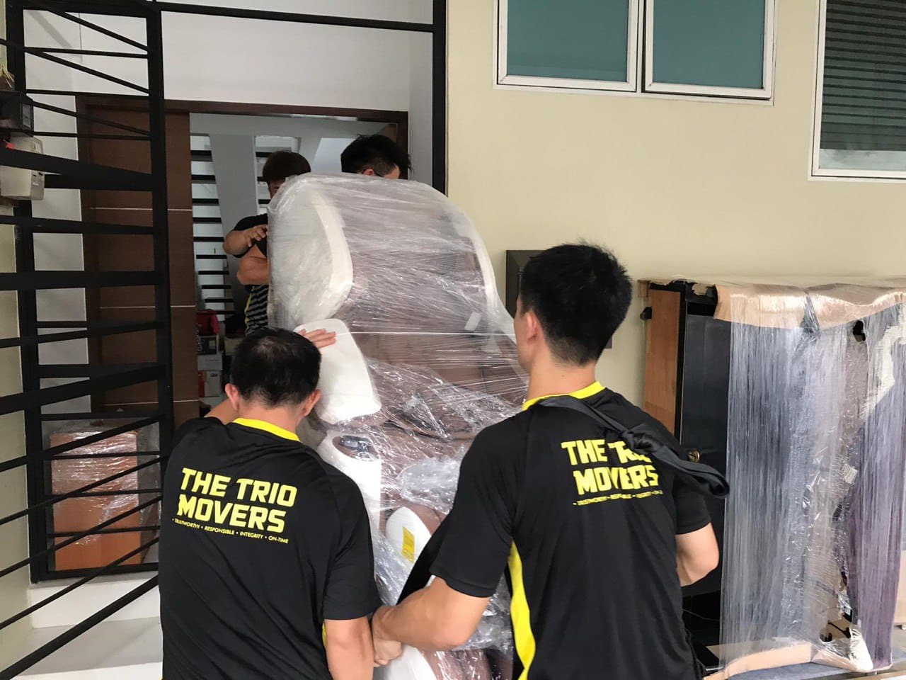 The Trio Mover Moving Into House 2