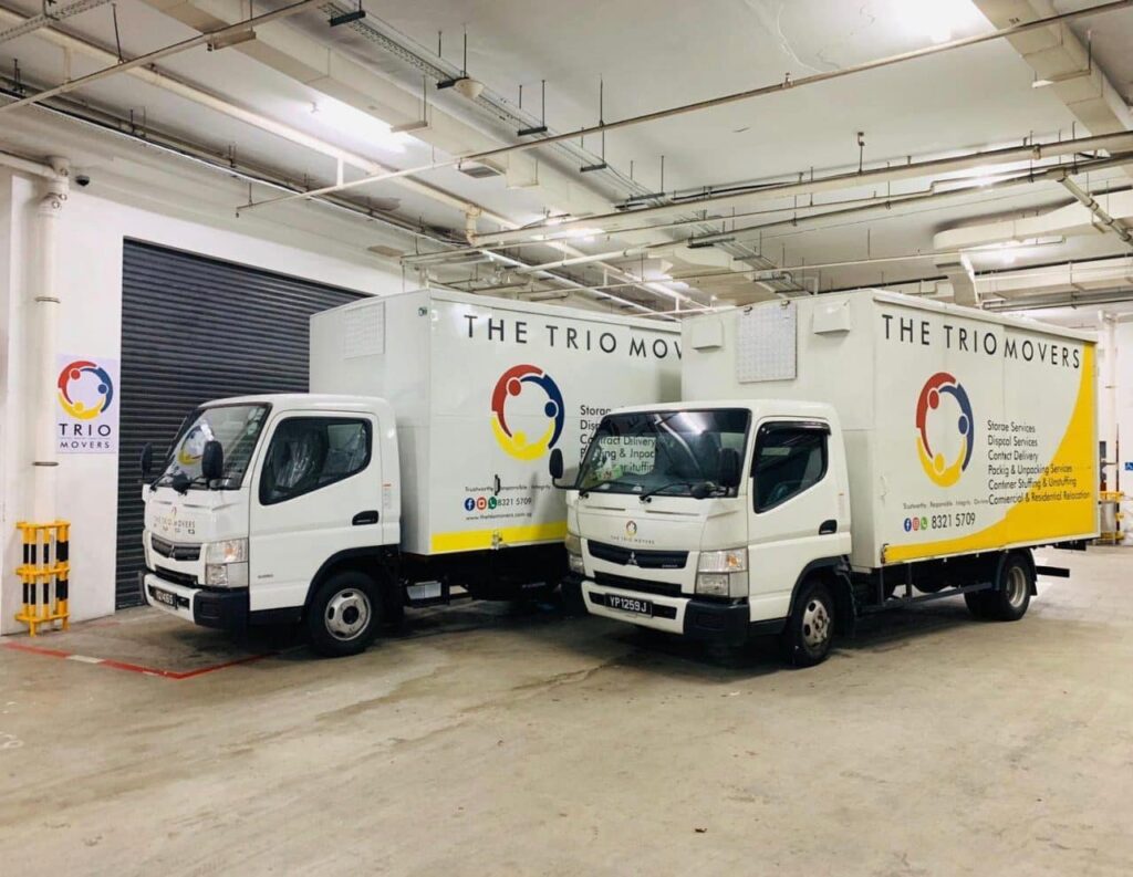 The Trio Movers Professional Vehicle